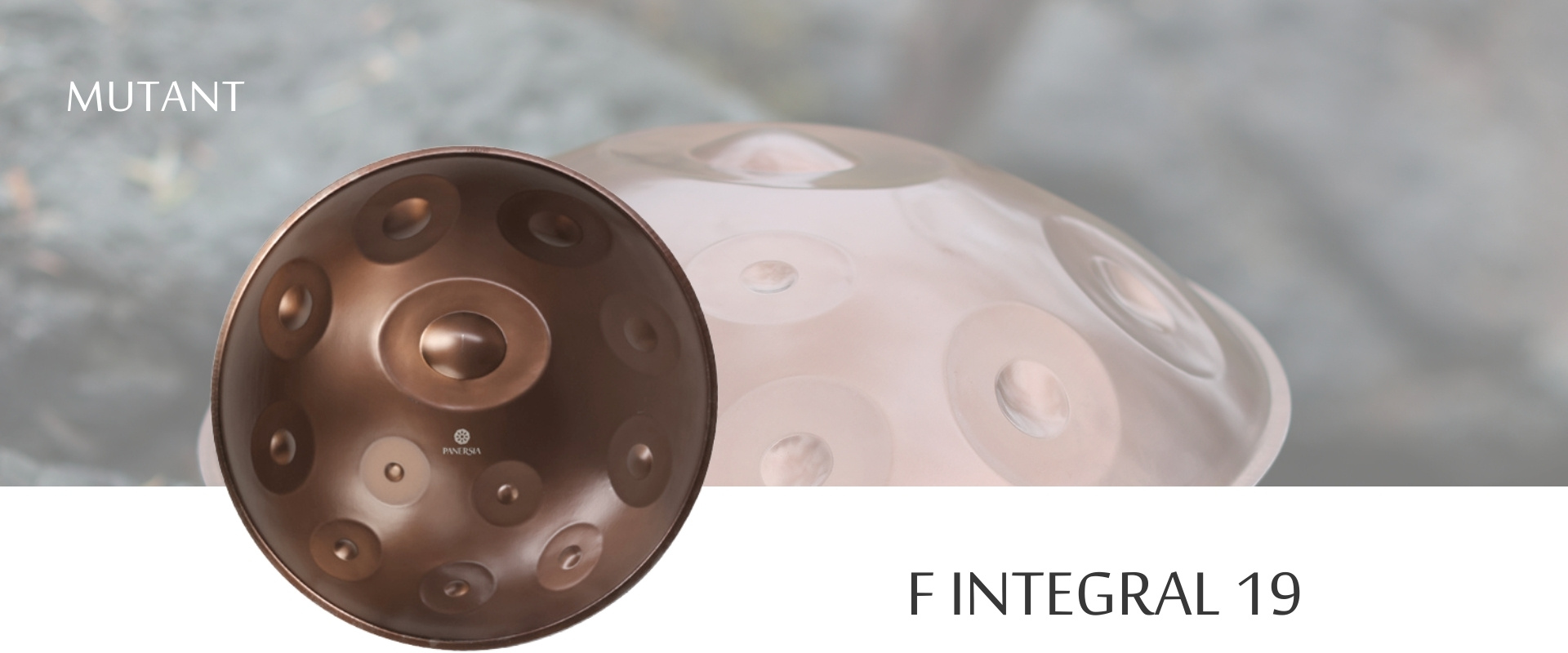 Stainless Steel Handpan Mutant Series - F Integral - 19 Notes
