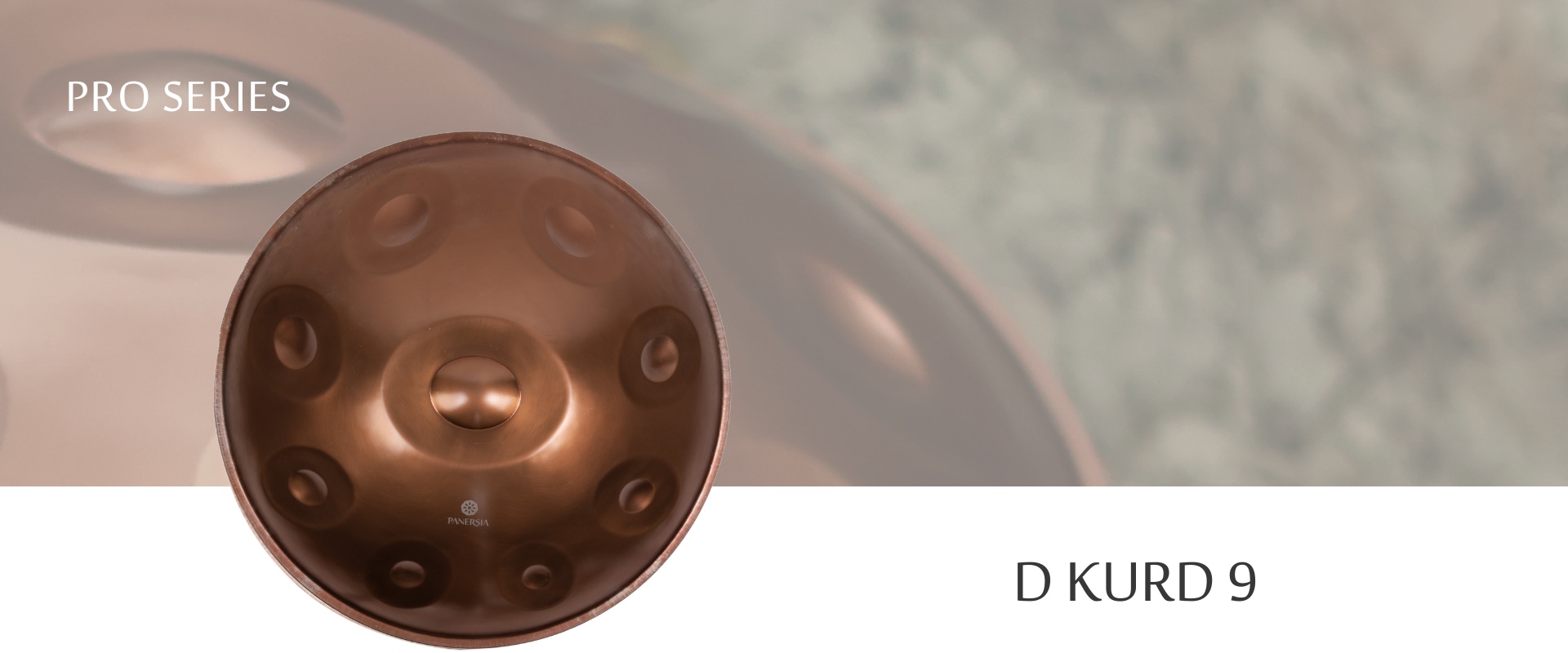 Stainless Steel Handpan Pro Series - D Kurd (D Minor) - 9 Notes