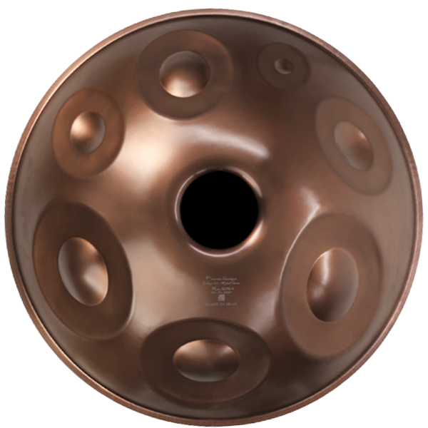 Stainless Steel Handpan Mutant Series - E Hijaz - 21 Notes