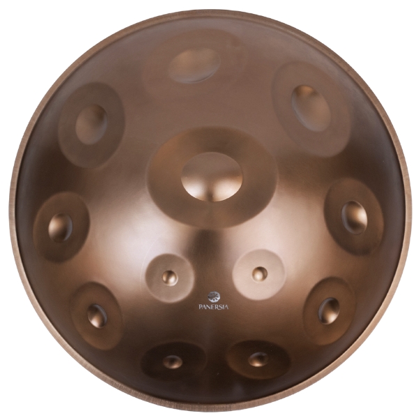 Stainless Steel Handpan Mutant Series - F# Low Pygmy - 19 Notes — view 2